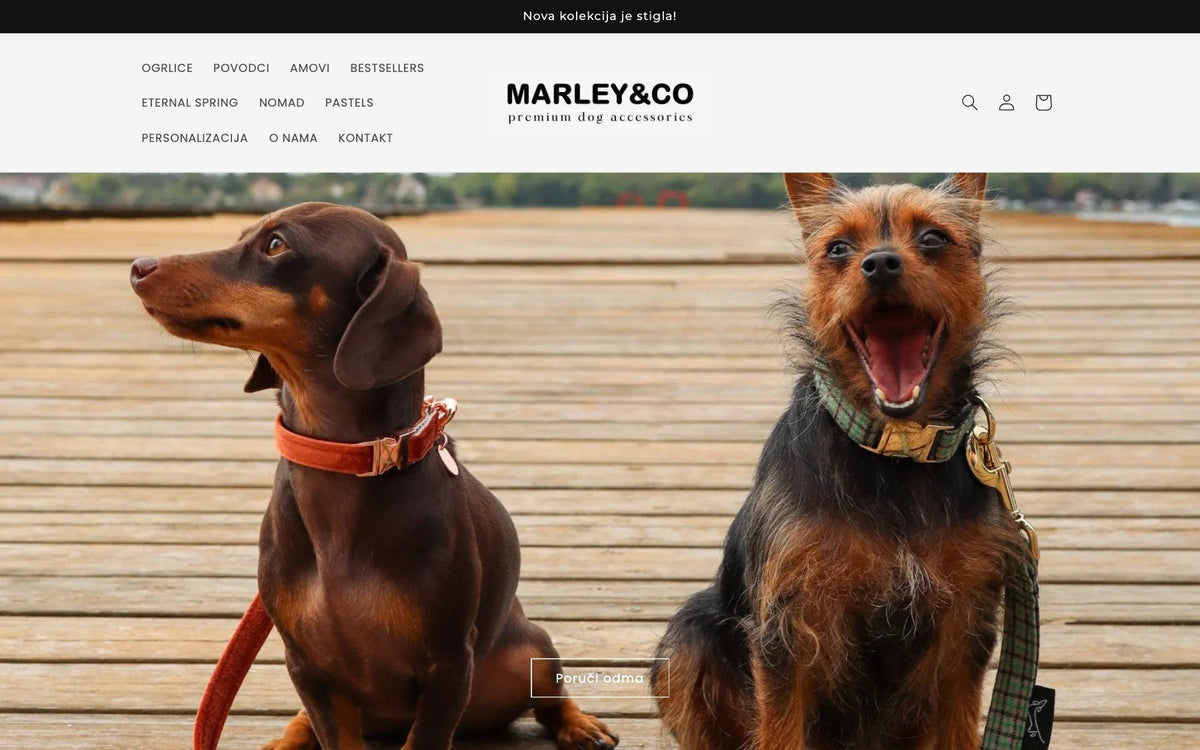 Marley & Co — početna pre redizajna